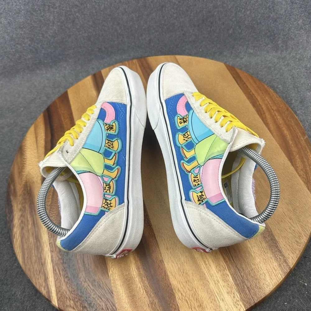 Vans Off the Wall Simpsons Bouviers Shoes Old Skool Skating Sz 7 Mens Womens 8.5